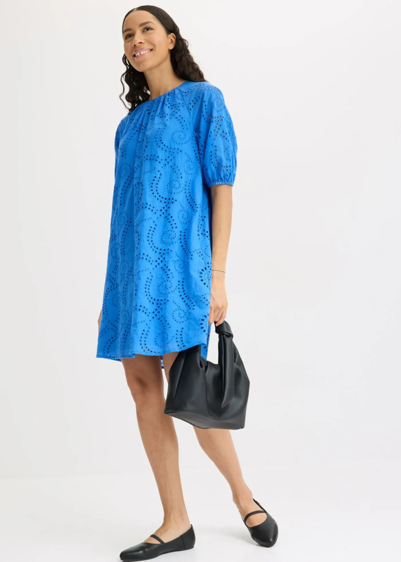 Best Vestido con bordado calado Mujer Vestidos