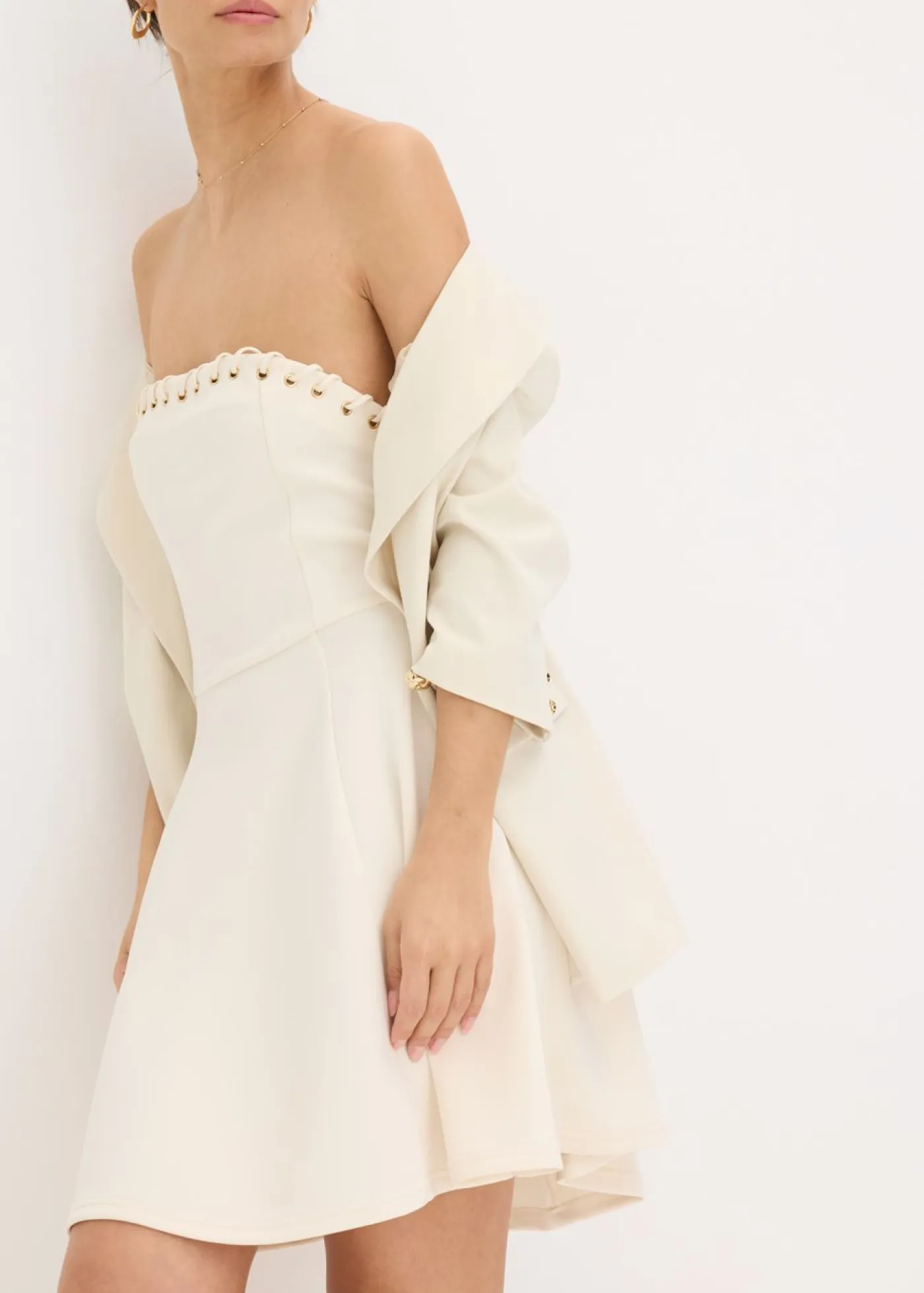 Online Vestido con detalle de cadena Mujer Vestidos
