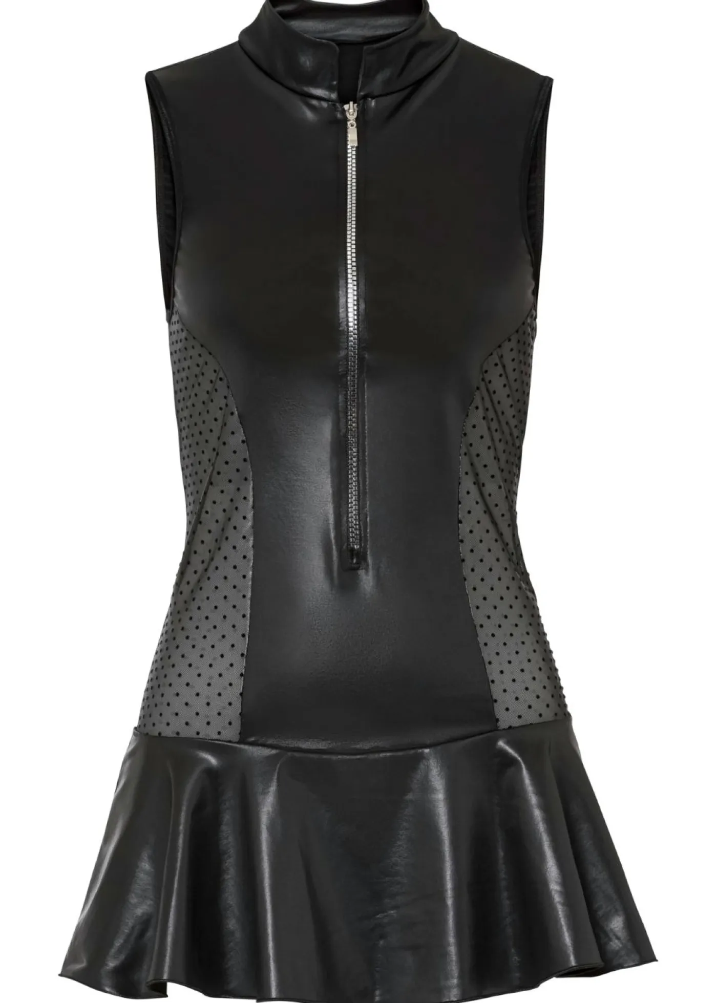 Hot Vestido con efecto mojado Mujer Lencería Sexy