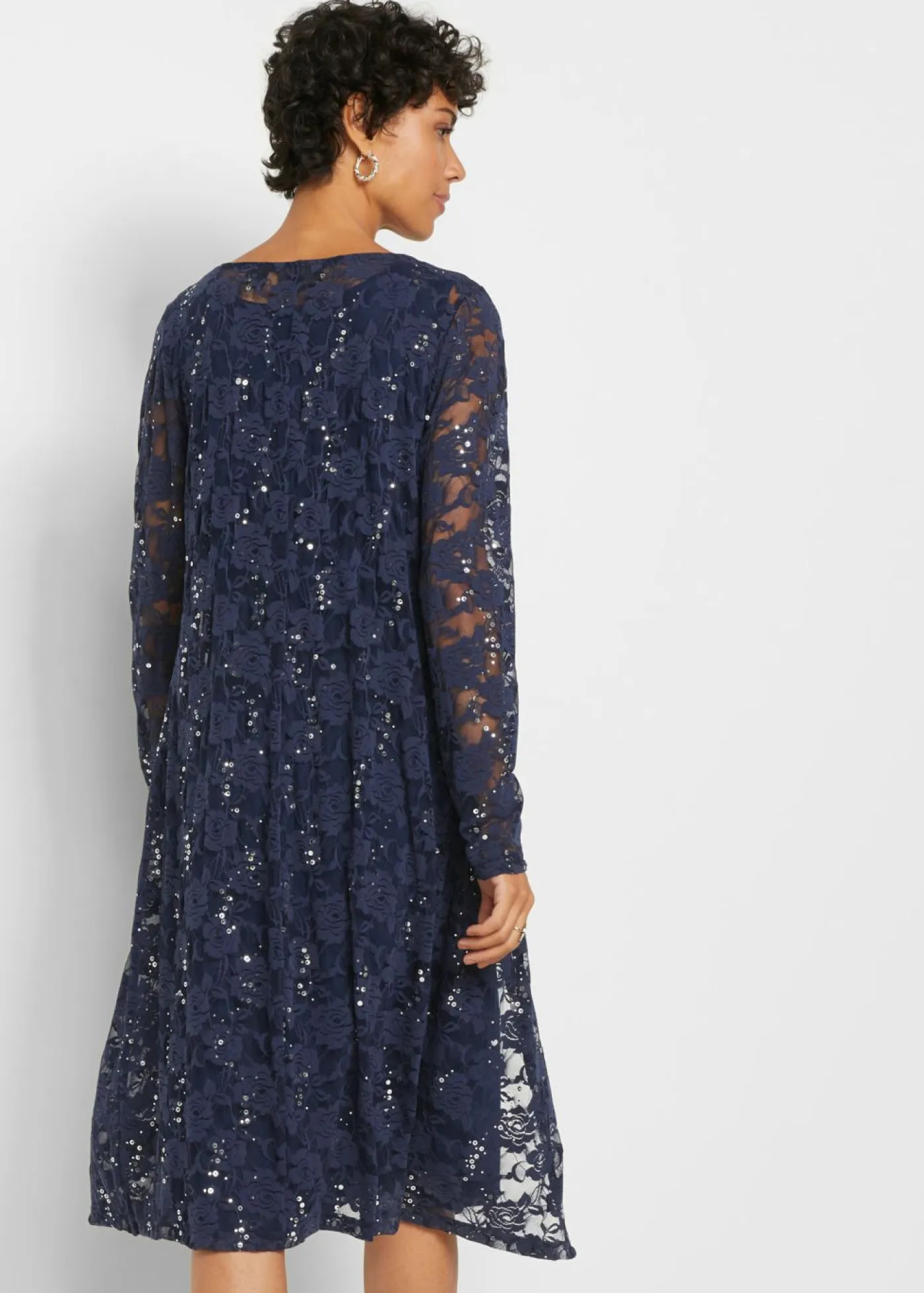 Vestido con encaje (2 piezas) Mujer Vestidos