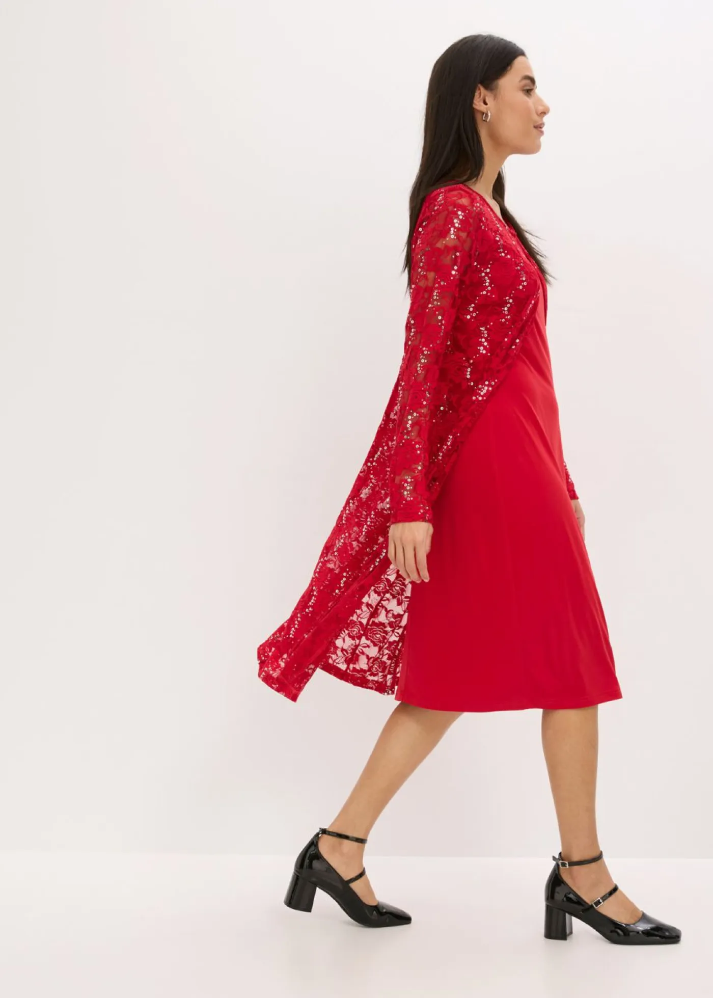 Sale Vestido con encaje (2 piezas) Mujer Vestidos