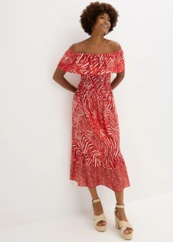 Discount Vestido con escote bañera Mujer Vestidos