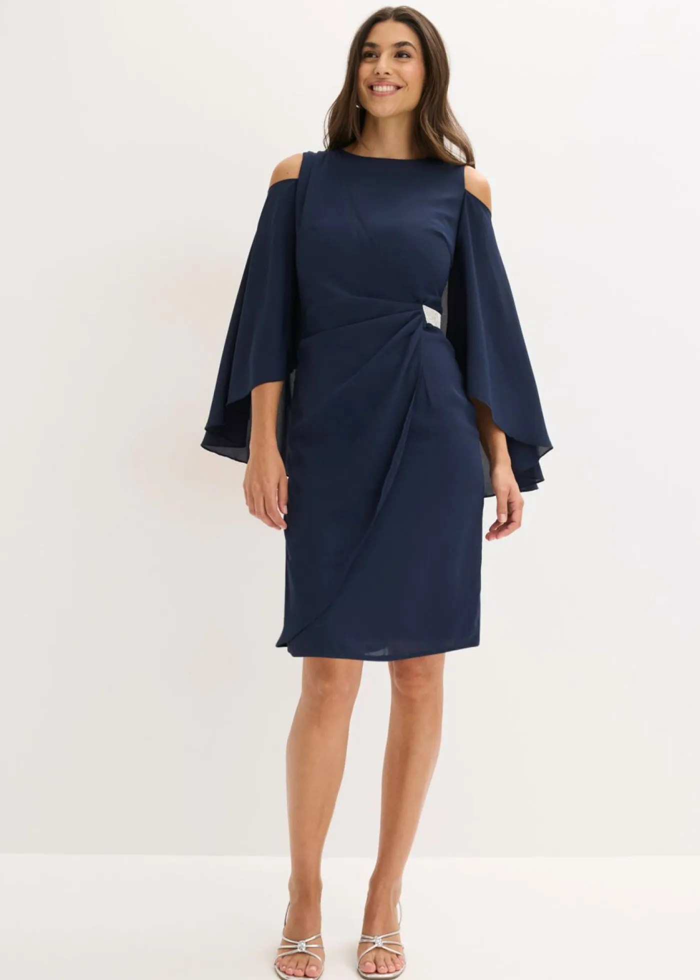Discount Vestido con escote bañera Mujer Vestidos|Novedades