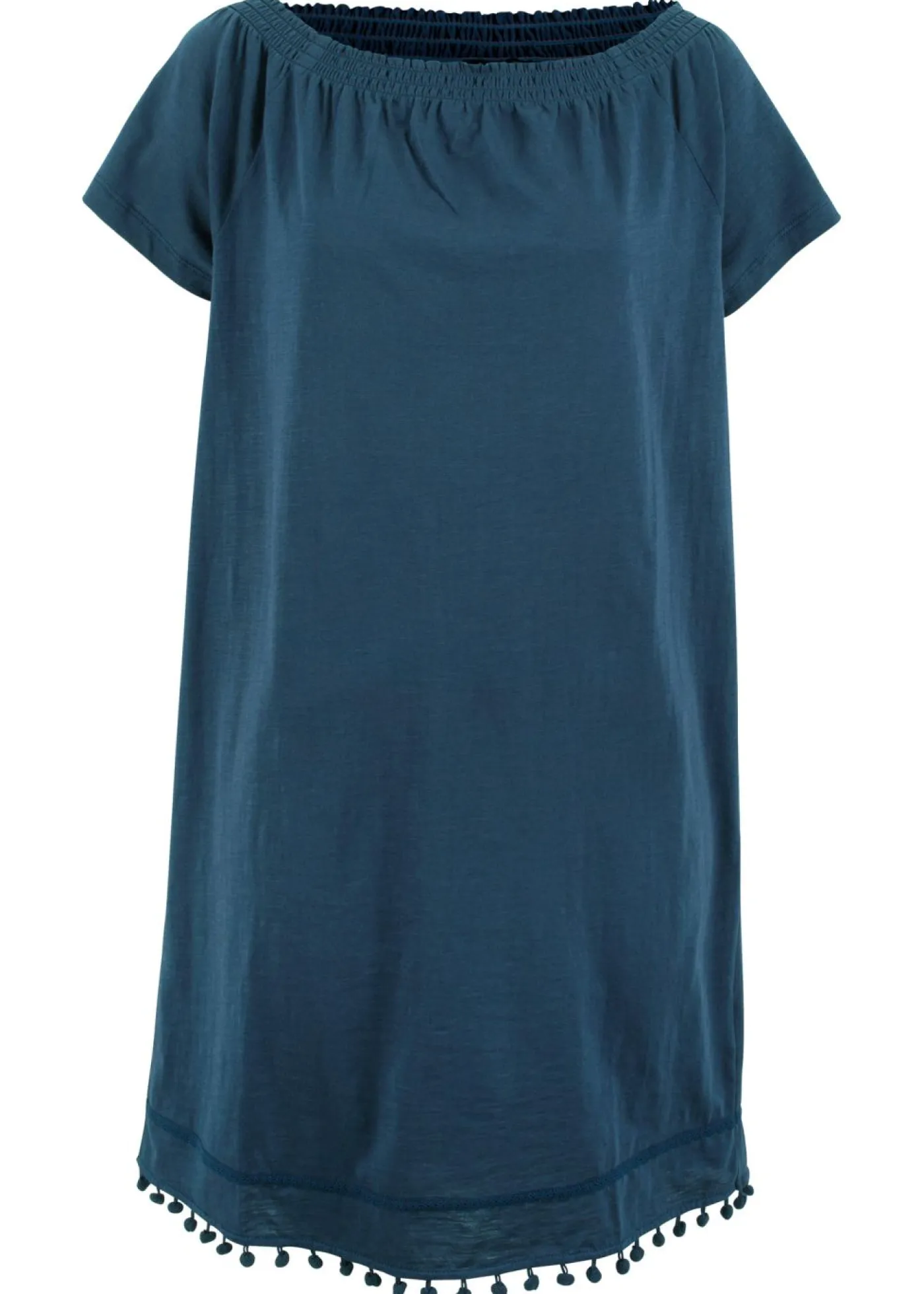 Outlet Vestido con escote bañera de punto Mujer Vestidos