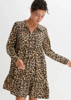 Sale Vestido con estampado animal Mujer Vestidos