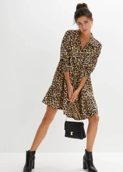 Sale Vestido con estampado animal Mujer Vestidos