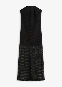 Best Vestido con hombros al descubierto y encaje Mujer Vestidos