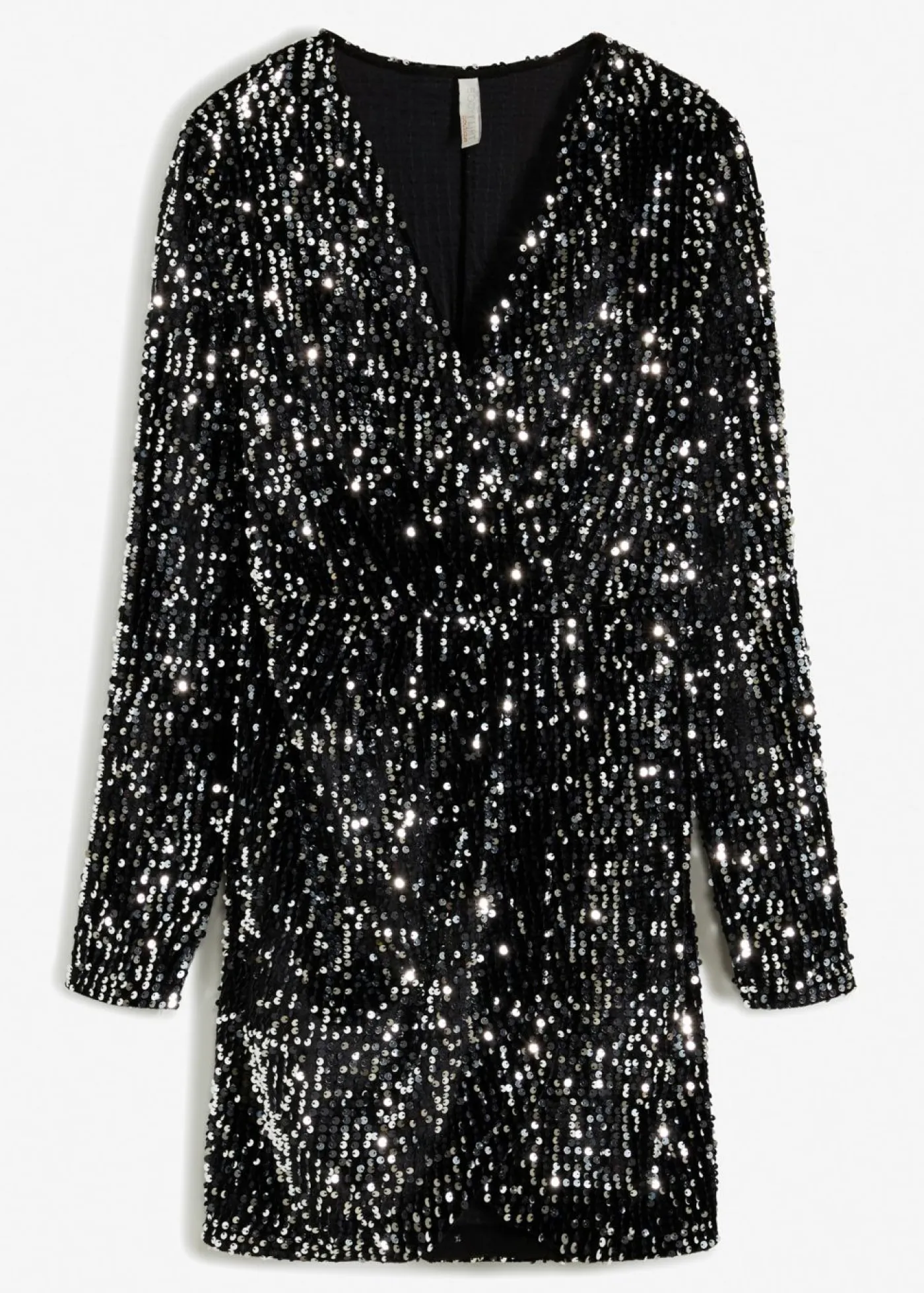 Vestido con lentejuelas de terciopelo suave Mujer Tallas Pequeñas