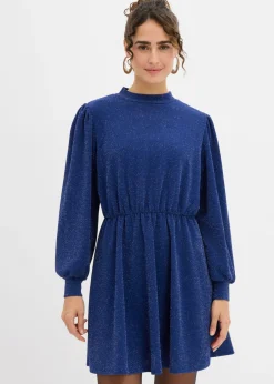 Hot Vestido con purpurina de tejido interlock resistente Mujer Vestidos