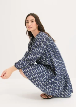 Online Vestido corto con estructura arrugada Mujer Vestidos|Novedades