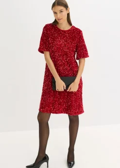 Online Vestido corto con lentejuelas Mujer Vestidos