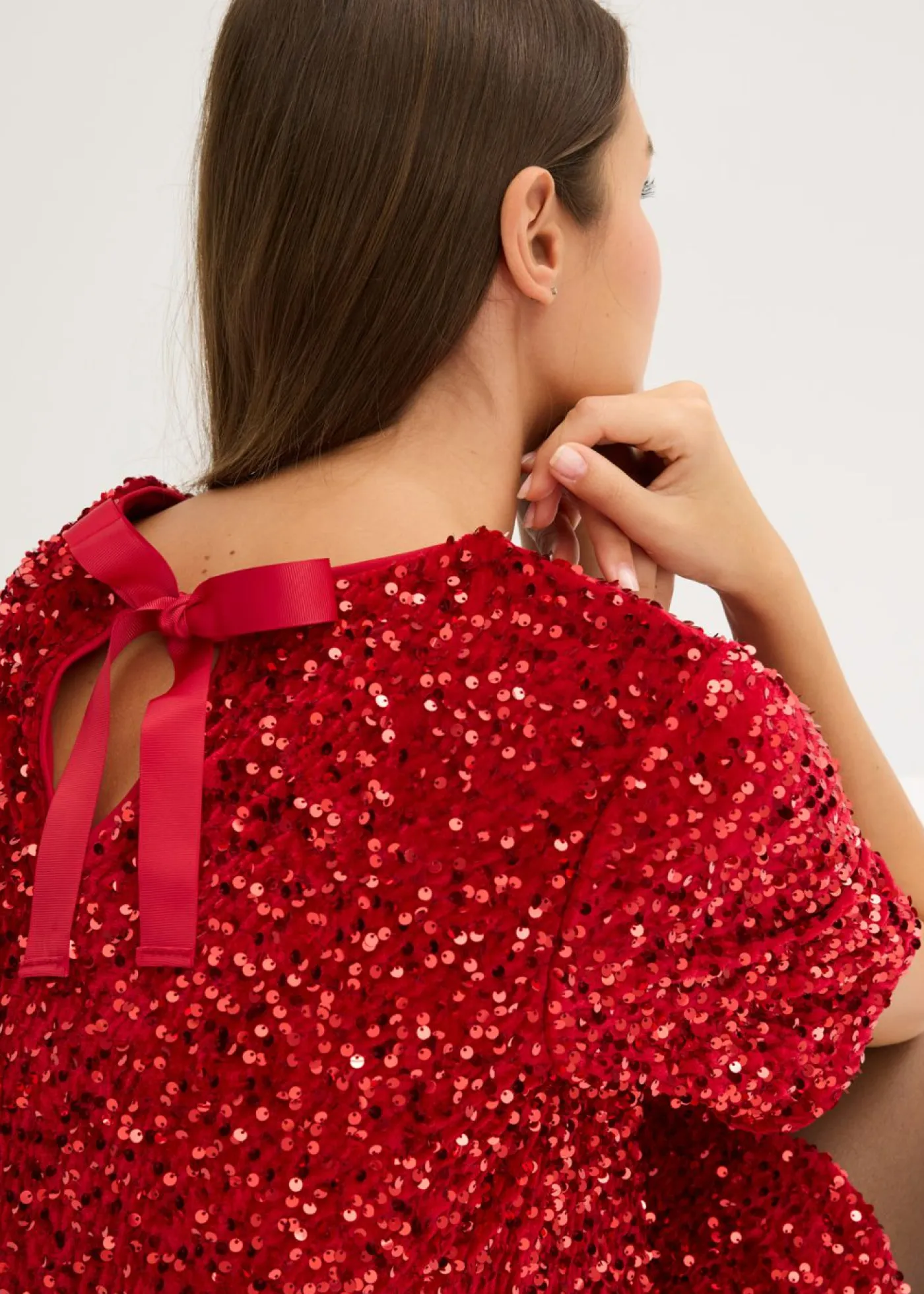Online Vestido corto con lentejuelas Mujer Vestidos
