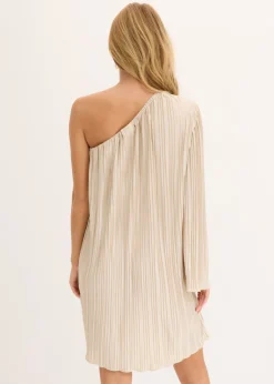 Hot Vestido corto con plisado Mujer Vestidos