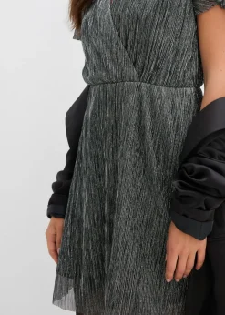 Hot Vestido corto con purpurina Mujer Vestidos