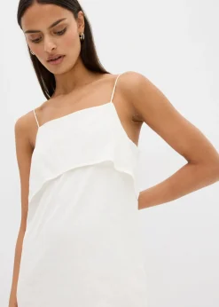Discount Vestido corto con un bonito bordado de lentejuelas Mujer Esenciales|Vestidos