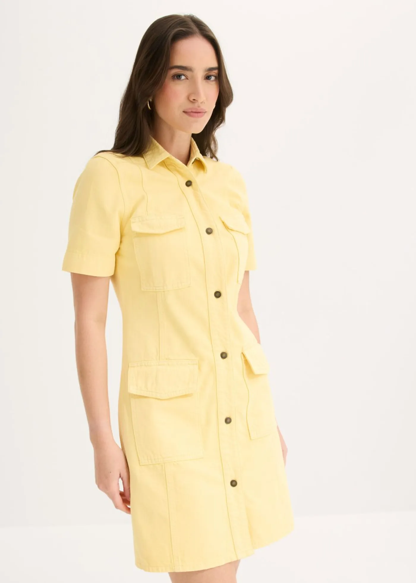 Best Vestido corto de algodón puro Mujer Vestidos|Novedades