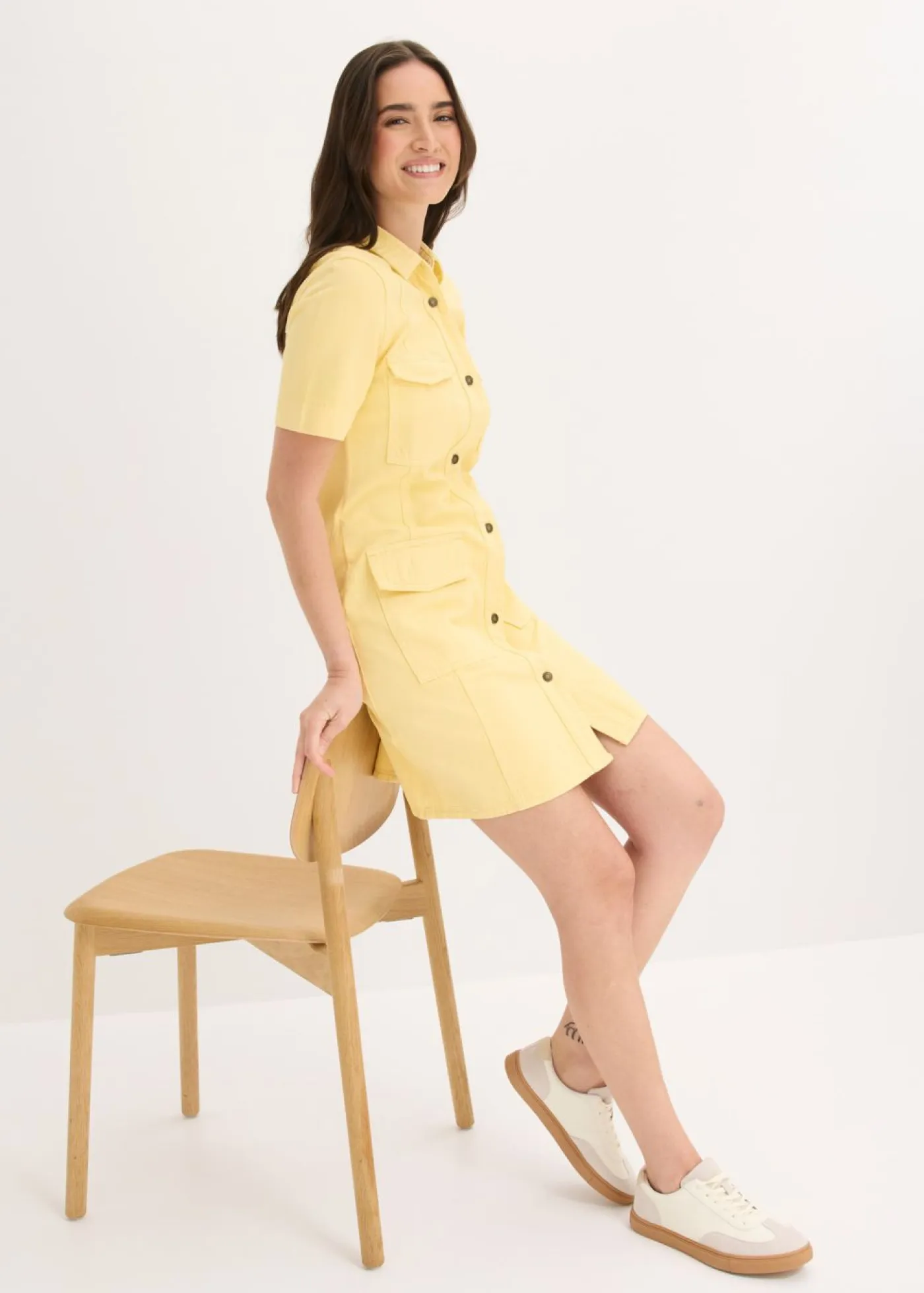 Best Vestido corto de algodón puro Mujer Vestidos|Novedades