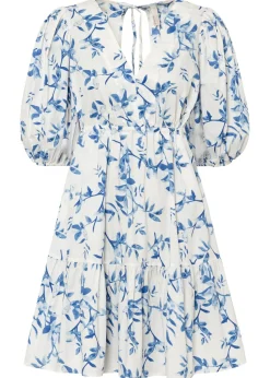 Sale Vestido corto de algodón puro Mujer Vestidos