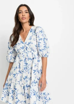 Sale Vestido corto de algodón puro Mujer Vestidos