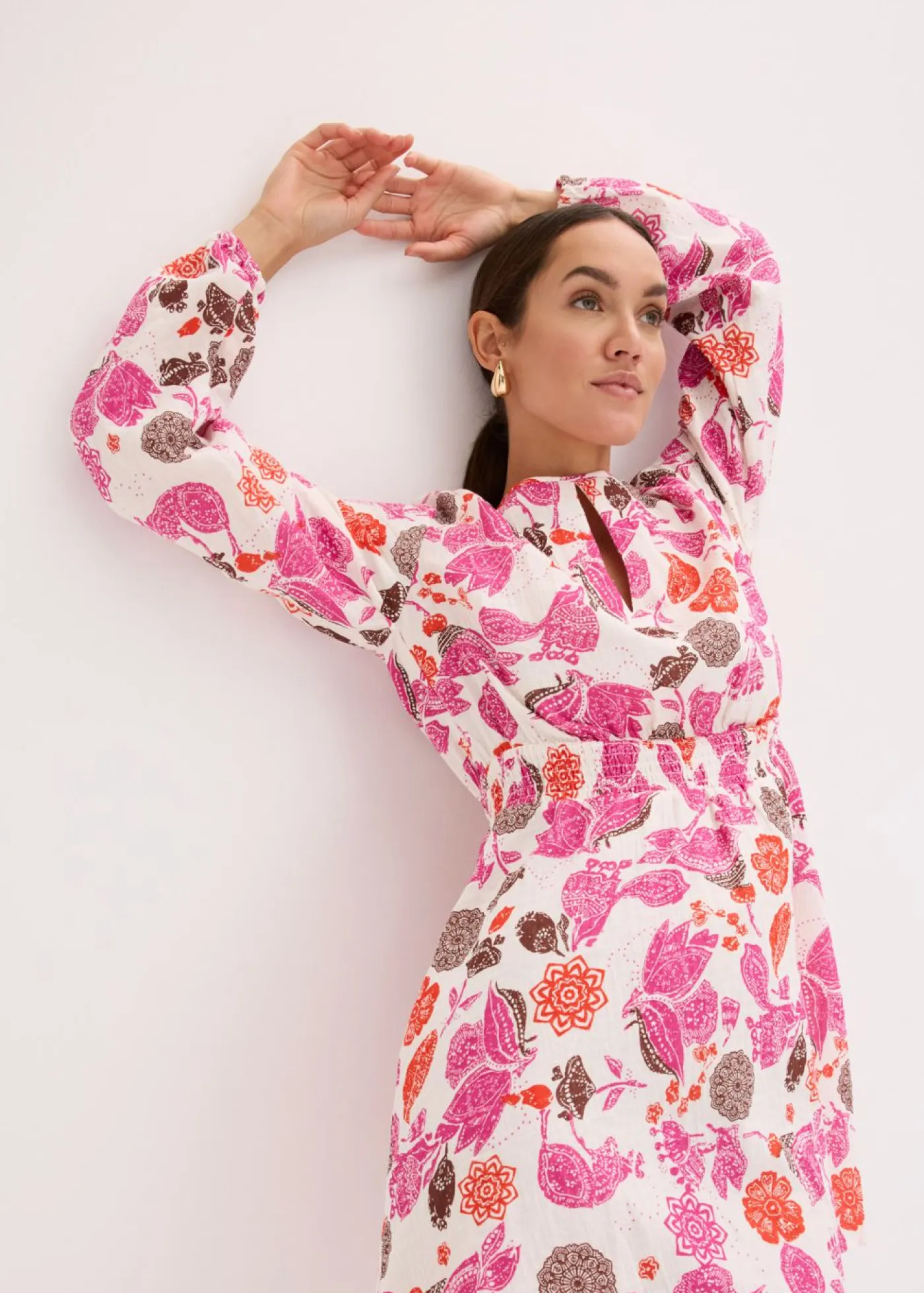 Online Vestido corto de muselina Mujer Vestidos