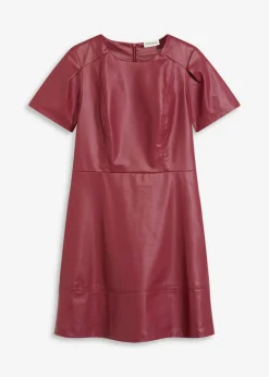 Hot Vestido corto de piel sintética Mujer Vestidos