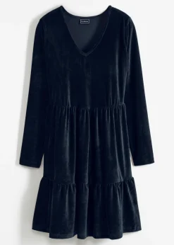 Sale Vestido corto de terciopelo elástico Mujer Vestidos
