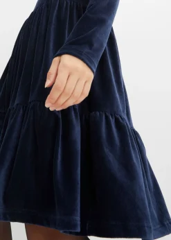 Sale Vestido corto de terciopelo elástico Mujer Vestidos