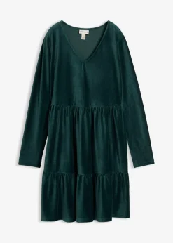 Hot Vestido corto de terciopelo elástico Mujer Vestidos