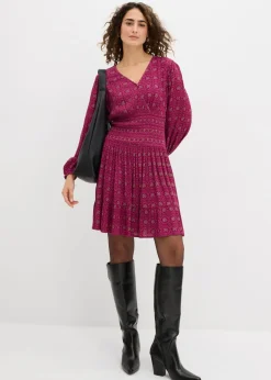 Best Vestido corto de viscosa fluida Mujer Vestidos
