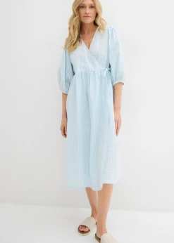 Discount Vestido cruzado de material estructurado Mujer Vestidos