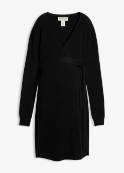 Best Vestido cruzado de punto para durante y después del embarazo Mujer Premamá
