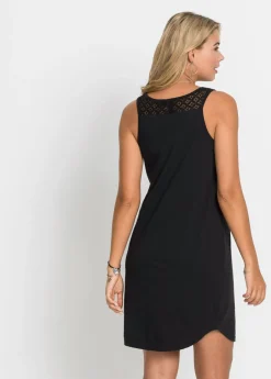 Best Vestido de algodón con encaje Mujer Vestidos