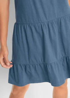 Clearance Vestido de algodón corto Mujer Vestidos