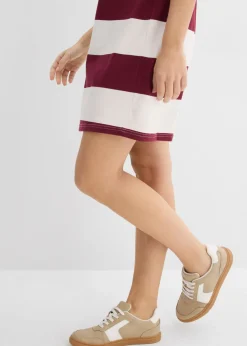 Sale Vestido de algodón orgánico puro con corte boxy Mujer Básicos|Vestidos