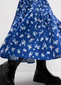 Sale Vestido de algodón puro Mujer Vestidos|Novedades