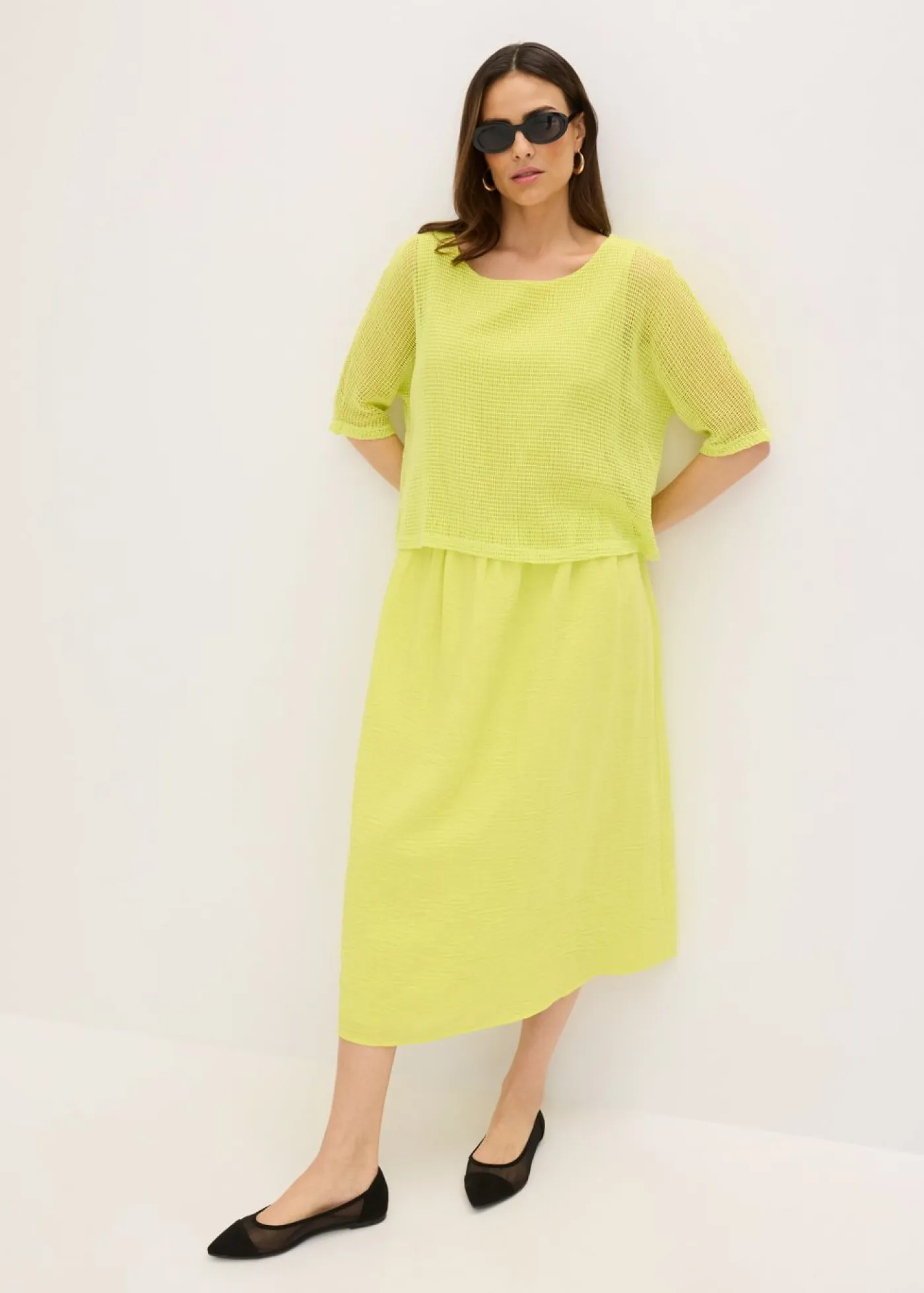 New Vestido de aspecto 2 en 1 Mujer Vestidos