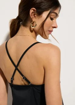 New Vestido de baño con efecto moldeador medio Mujer Vestidos Moldeadores|Trajes De Baño
