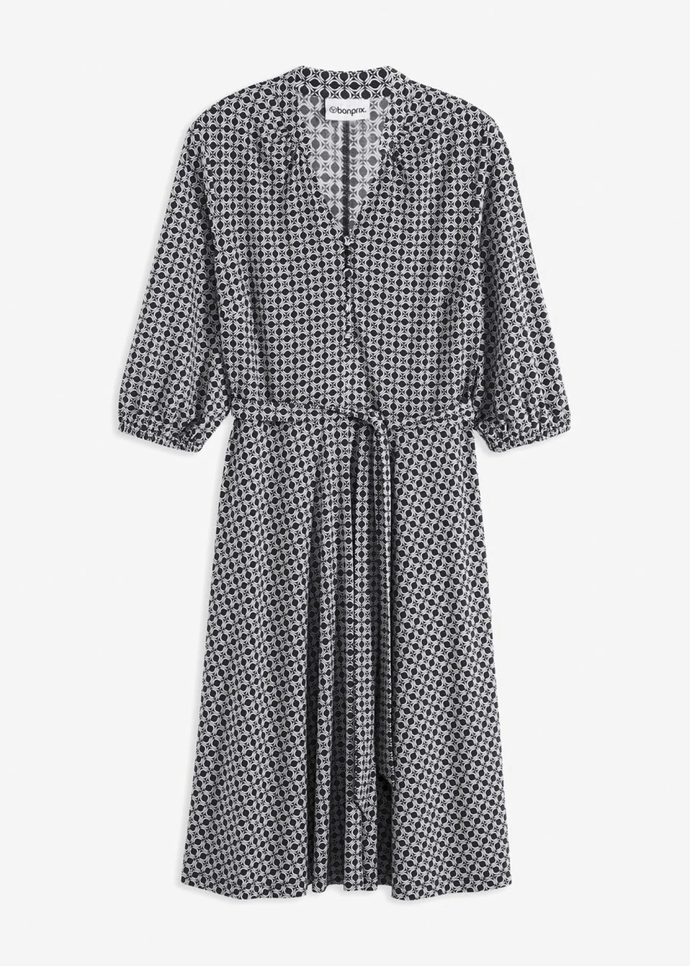 Hot Vestido de blusa en jersey con cordón (2 piezas) Mujer Vestidos|Novedades