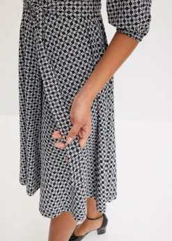 Hot Vestido de blusa en jersey con cordón (2 piezas) Mujer Vestidos|Novedades