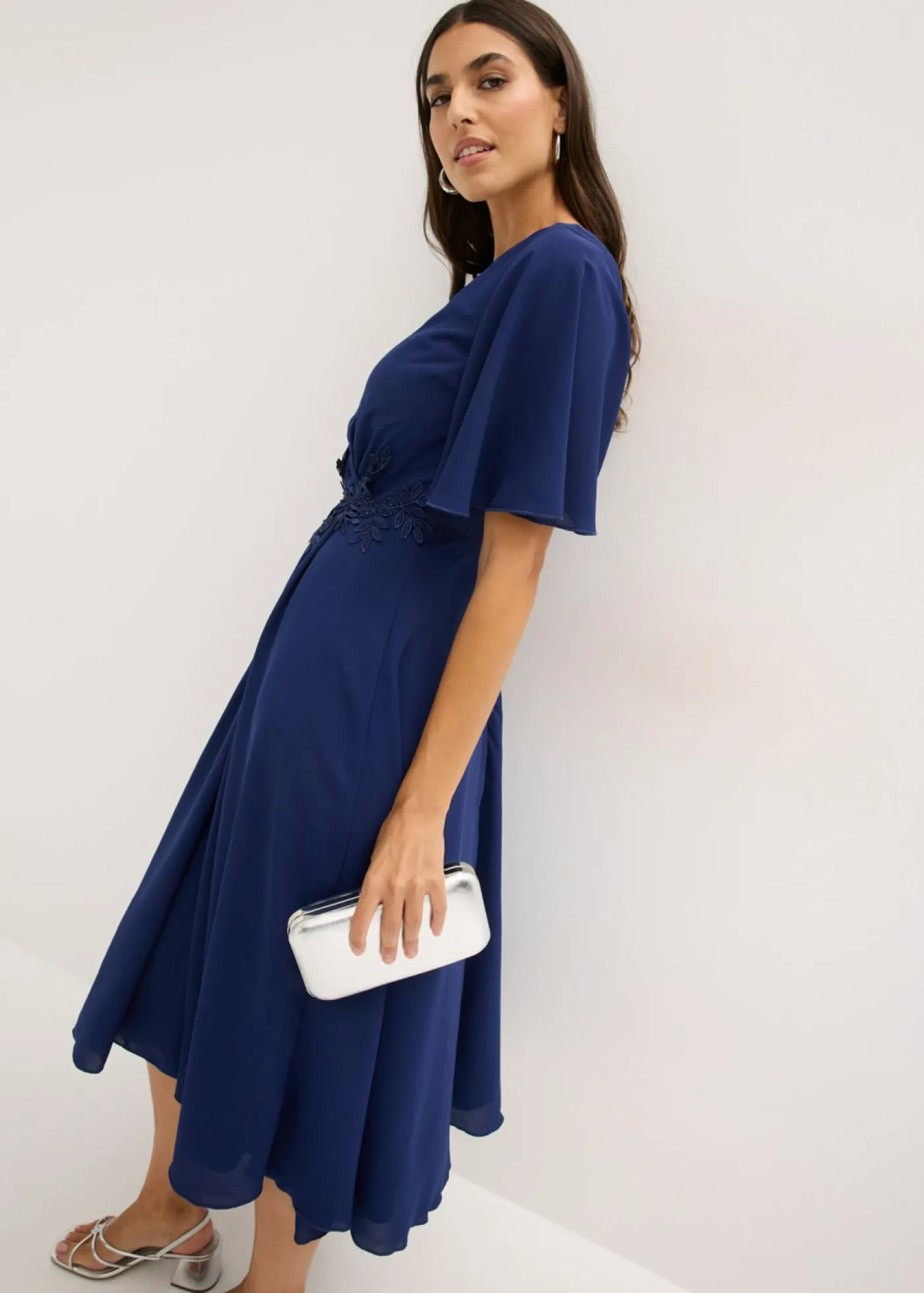 New Vestido de cóctel con aplicación de encaje Mujer Vestidos|Novedades