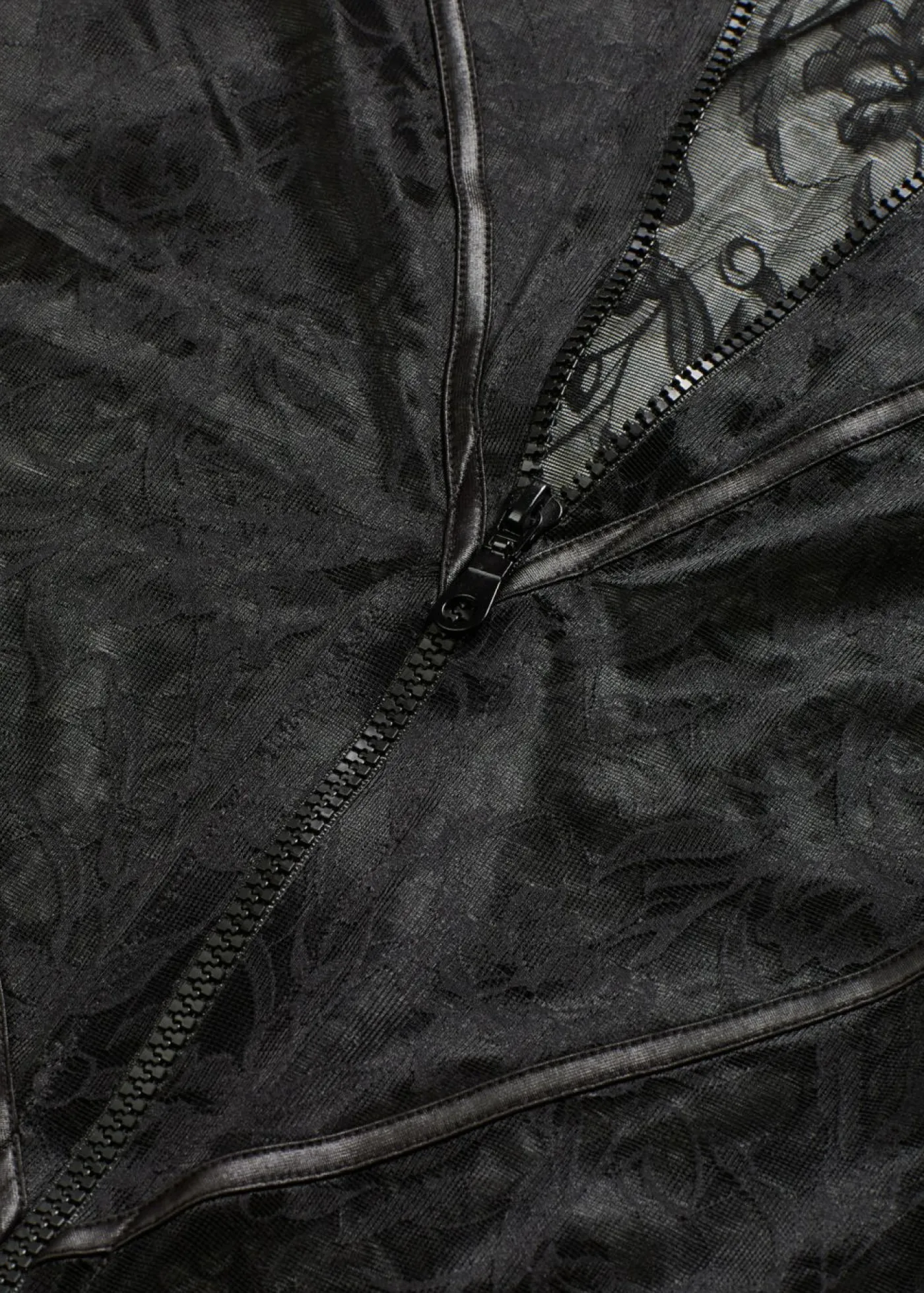 Clearance Vestido de encaje con cremallera Mujer Lencería Sexy