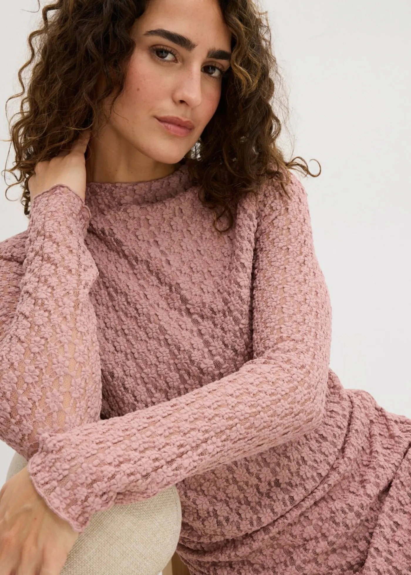 Clearance Vestido de encaje con dobladillo irregular Mujer Vestidos