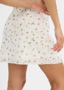 Outlet Vestido de encaje con estampado de flores Mujer Vestidos