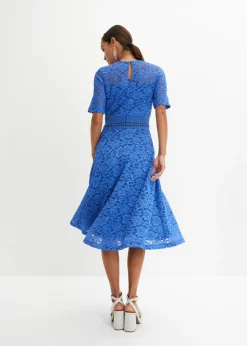 Vestido de encaje con ganchillo Mujer Vestidos|Ropa Elegante