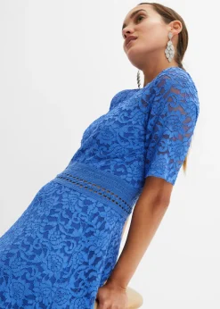 Vestido de encaje con ganchillo Mujer Vestidos|Ropa Elegante