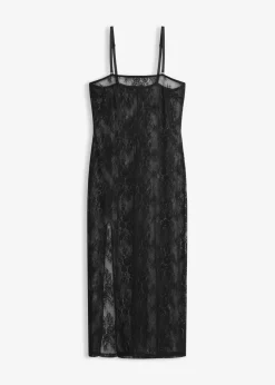 Sale Vestido de encaje con tirantes desmontables Mujer Lencería|Corsés