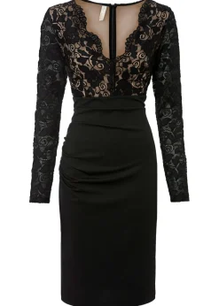 Online Vestido de encaje favorecedor, talla corta Mujer Vestidos|Tallas Pequeñas