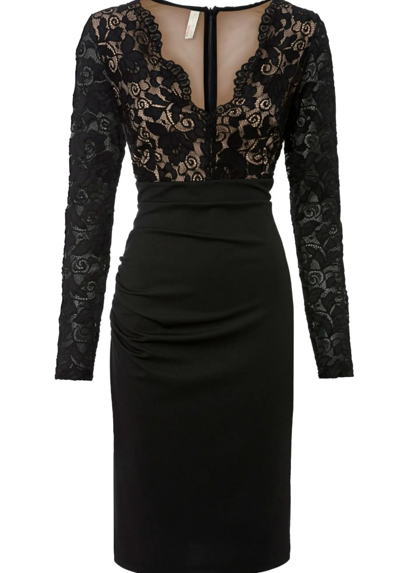 Online Vestido de encaje favorecedor, talla corta Mujer Vestidos|Tallas Pequeñas