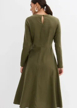 Outlet Vestido de franela ligero de algodón puro Mujer Vestidos