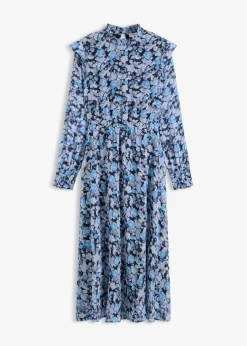 Sale Vestido de gasa con cuello alto Mujer Tallas Pequeñas|Vestidos